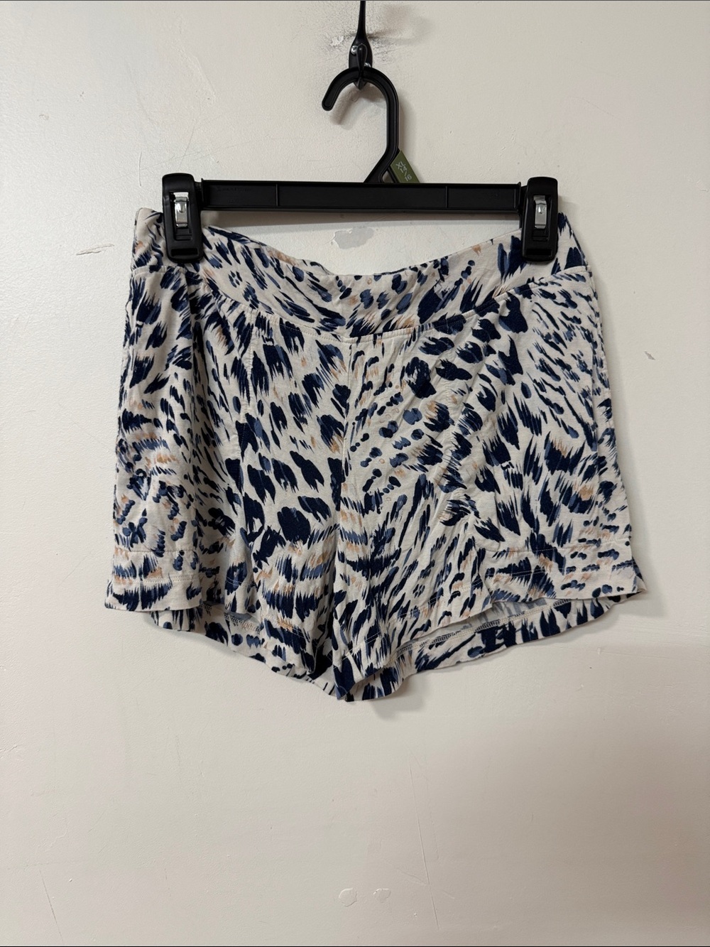 Soma Printed Navy and Cream Womenâs Shorts